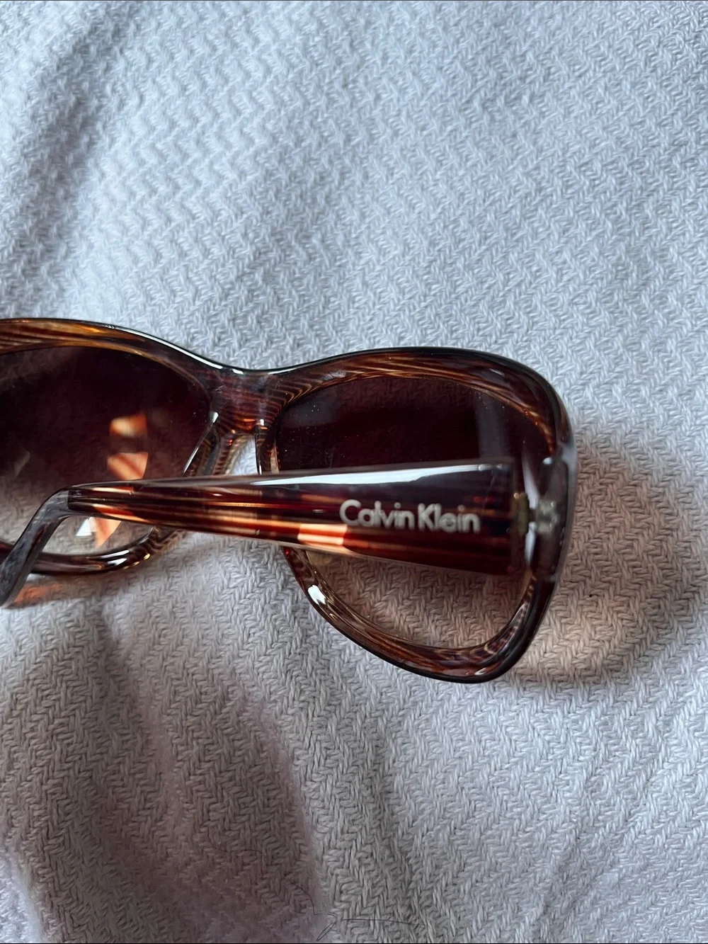 Calvin Klein tortoise sunglasses